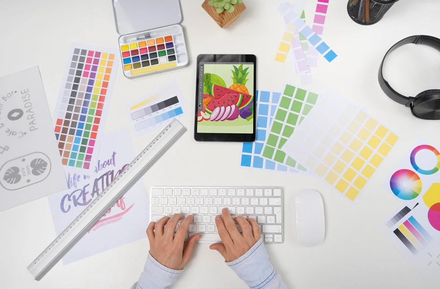 Graphic design for brands, print and social media