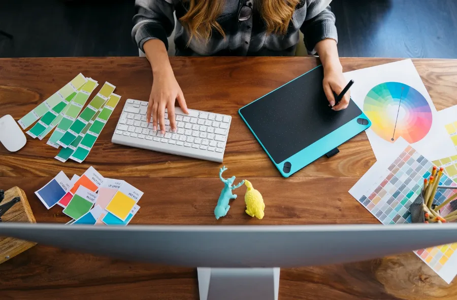 Web design with clear user guidance and high-quality brand presence